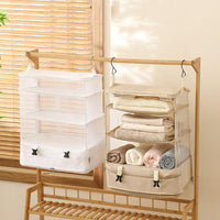 Garvee Organizer pensile, Mensola pensile, Organizer per armadio, Medio/Grande, 2 colori