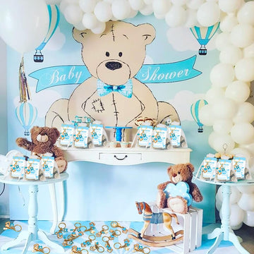 GARVEE Set di 20 portachiavi con impronte, regali per baby shower e battesimi