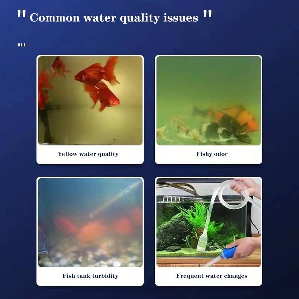 Cubi di purificazione dell'acqua Garvee Filtro a carbone attivo per acquario Struttura a nido d'ape 11,5 x 11 x 11,5 cm