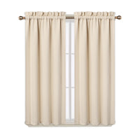 Tende oscuranti Garvee, 2 pezzi, beige, 26x45 pollici, per finestre, soggiorno, cucina, camera da letto, termoisolanti