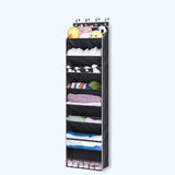 Organizzatore per scarpe da appendere alla porta Garvee, materiale antistrappo a 8 strati, capacità di carico di 50 libbre, per porte standard, scarpe da ginnastica e stivali