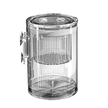 Garvee Aquarium Fish Breeding Box, scatola di covata in acrilico con ventose per pesciolini, gamberetti, pesci pagliaccio e guppy