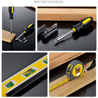 Set Utensili Manuali 108 Pezzi per Festa del Papà: Chiavi a Bussola, Cacciaviti in Acciaio Robusto con Custodia Trasporto