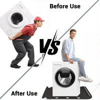 Garvee Slitta Traino Prato Heavy Duty 47x110" HDPE 2500 libbre - Cinghia Maniglie per Agricoltura | Regalo Festa del Papà Nero