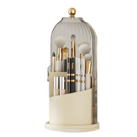 Garvee Porta Trucchi Organizzatore, Ruotabile a 360°, Grande Capacità di Stoccaggio Cosmetici per Toeletta, Ufficio, Bagno, Nero