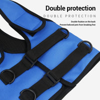 Garvee Harnais Respirant Réglable Pour Chien - Soutien Membres Avant, Sangle Ajustable, Tissu Oxford Robuste, Double Protection, Bleu M, Rééducation & Promenades
