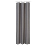 Tenda da doccia impermeabile in poliestere Garvee con ganci per bagni e vasche da bagno 48"x72" grigio - Grigio