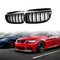 Griglia anteriore per auto Garvee, decorazione antigraffio, accessorio modificato per serie 3 E90 E91