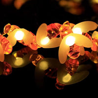 Luci solari da giardino Garvee con 8 LED, lucciole solari, IP65 impermeabili, bianco caldo, luci solari per patio, prato, decorazione di sentieri