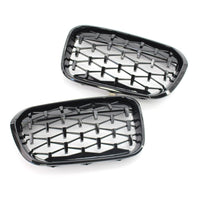 Griglia del radiatore per auto Garvee Creyteg F20 adatta per BMW Serie 1 F20 F21 2011-2014 Griglia anteriore nera lucida