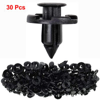 Garvee Set di 30 Clip per Riparazione Auto da 8 mm in Plastica Universale per Paraurti e Parafanghi