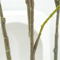 Albero di ficus artificiale Garvee da 6 piedi con foglie realistiche per ufficio e soggiorno, resistente, facile da curare, verde