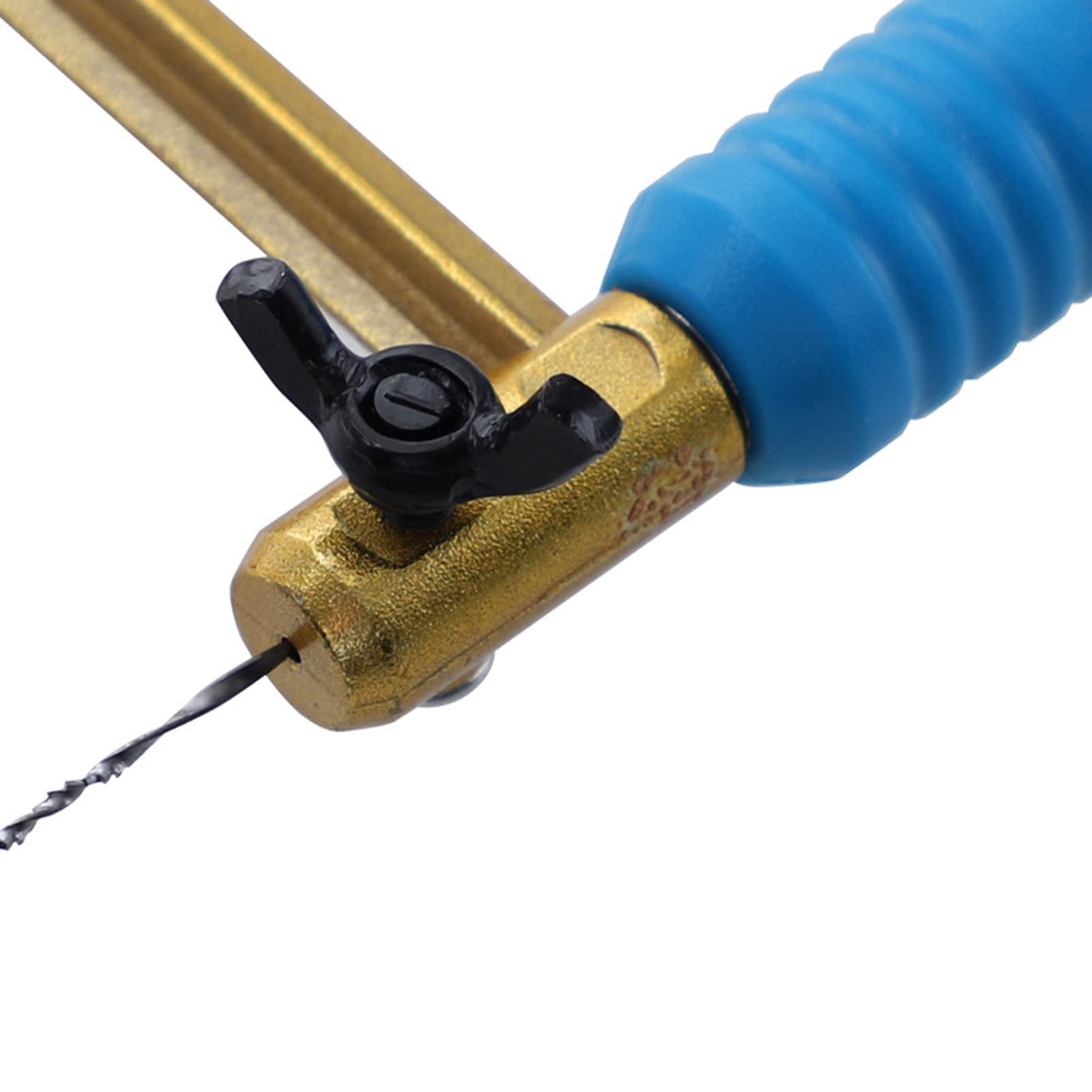 Seghetto da traforo Garvee per legno, plastica, gomma e metallo con 1 sega e 8 lame per artigianato e modellismo; acciaio ergonomico di alta qualità