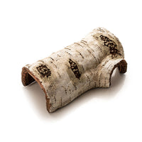 Garvee Resin Hideaway per rettili con effetto corteccia di legno, decorazione per acquario, taglia S, 15x9x5,5 cm, materiale in resina sicuro