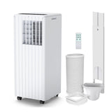 Condizionatore d'aria GARVEE 9000 BTU - Raffreddamento efficiente e funzionamento silenzioso - Materiale robusto - Risparmio energetico e compatto - Per casa e ufficio - Bianco