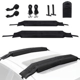 Garvee Coprimozzi per Portapacchi da Tetto Soft, Tessuto Oxford 600D, Adatta a Tutti i Modelli, Nero, Trasporto Kayak e Tavole da Surf - Nero