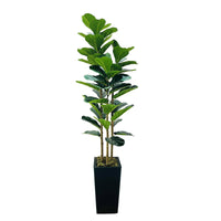 Albero artificiale da interno Garvee da 5 piedi, design realistico, senza manutenzione, versatile per casa e ufficio, verde