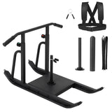 Slitte con Pesi Garvee per Allenamento Resistente - Regolabile in Acciaio al Carbonio, Base Scorrevole Tutto Terreno per Pesi da 2,54 cm & 5,08 cm - Fitness Football