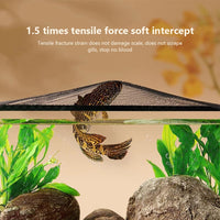 GARVEE 30 x 20 cm Copertura per acquario Rete anti-molla Accessorio per rete di ricambio per acquario Protezione trasparente per pesci