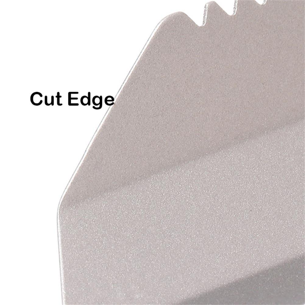 Pala in Titanio Garvee Pieghevole Ultraleggera per Festa del Papà - Campeggio, Spiaggia, Giardino con Borsa Trasporto