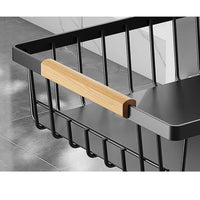 Garvee Organizer per armadio estensibile, cestino multifunzionale per armadio, cucina, dispensa, bagno, 39,5x28x9,8 cm, standard