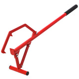 Garvee Timberjack 51 in Sollevatore di Tronchi Regolabile in Acciaio Pesante con Gancio Regolabile e Manico Antiscivolo 11 in per Taglio Legna Rosso