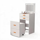 Garvee Vanity 3 in 1 SP-VC-3 Bianco - Multifunzionale, Compatto - Perfetto per Bagno o Camera da Letto - White