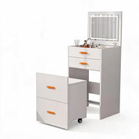 Garvee Vanity 3 in 1 SP-VC-3 Bianco - Multifunzionale, Compatto - Perfetto per Bagno o Camera da Letto