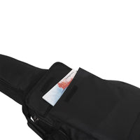 Borsa per chitarra Garvee da 41 pollici con spallacci imbottiti regolabili, materiale morbido e leggero, per chitarra acustica, per esterni e palco, nera