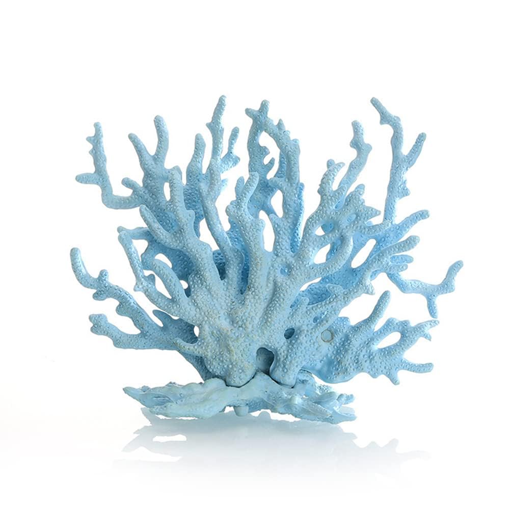 Garvee Piante Artificiali Acquatiche Corallo Simulato Eco-Friendly per Acquario e Bonsai 17x6.5x14.5cm