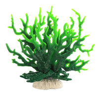 Garvee Piante artificiali per acquario Decorazione di corallo Plastica di alta qualità per acquario e bonsai 17x6,5x14,5 cm