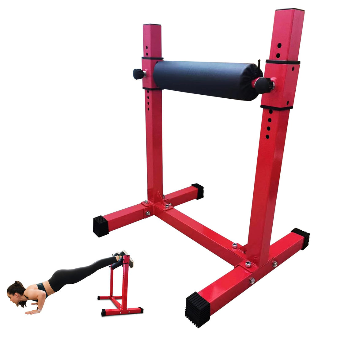 Garvee Bulgarian Split Squat Stand 11 Altezze - Imbottito, Leggero e Versatile per Palestra e Casa | Perfetto per Festa del Papà