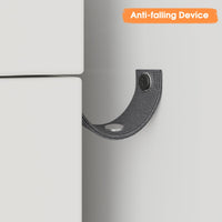 Scaffale portaoggetti Garvee con 5 scomparti e tetto moderno per cameretta e sala giochi per bambini, 35,43" x 35,43" x 11,8", legno antigraffio, sicuro per i bambini