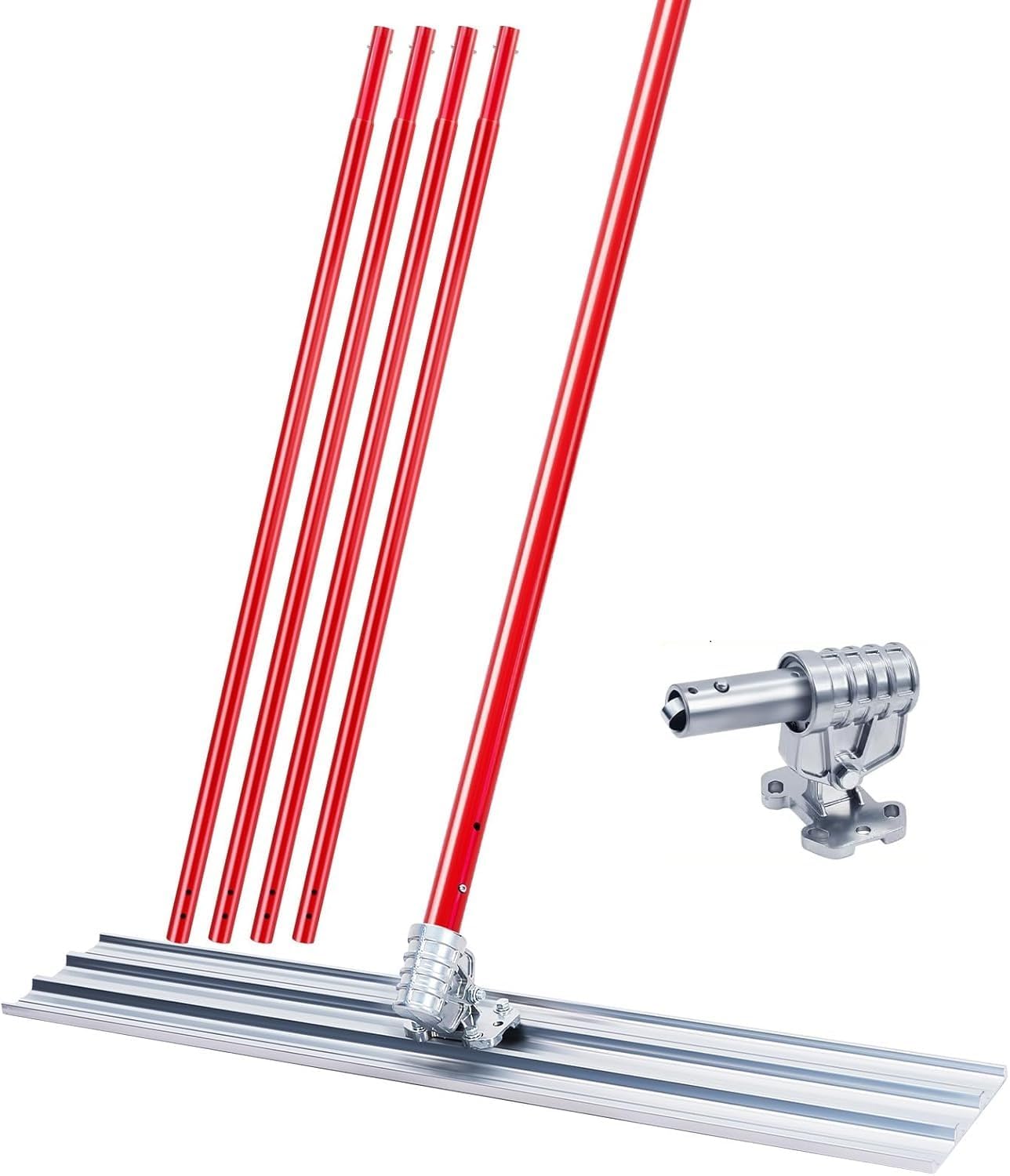 Frattazzatrice Calcestruzzo Garvee 48x8" Lama Magnesio - Regolabile per Festa del Papà, Ideale per Costruttori