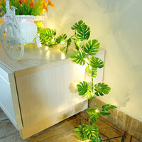 Garvee Ivy Vine String Lights 2m con 20 LED, edera artificiale a batteria per casa e feste in PVC