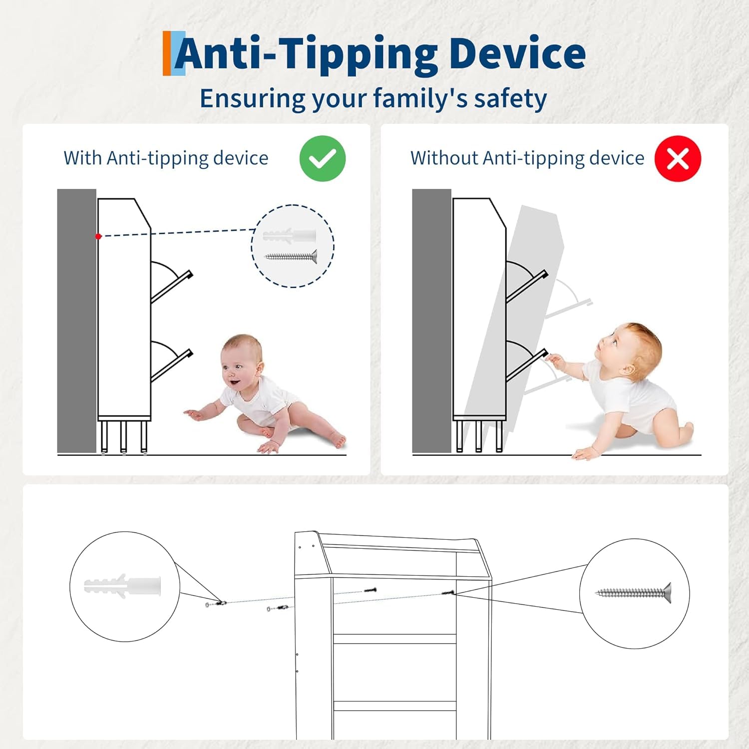 Scarpiera Garvee con 2 cassetti a scomparsa, organizer per scarpe stretto per corridoio e ingresso, legno bianco, indipendente, robusto, salvaspazio