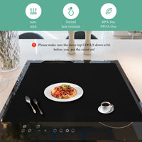 Copertura in gomma per piano cottura a induzione Garvee: resistente ai graffi e antiscivolo, tappetino protettivo spesso per la cucina, cuscinetto protettivo per la superficie di cottura