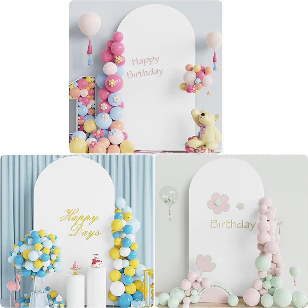 Coprifiocchi per matrimoni GARVEE, portatili, in spandex, con cerniera nella parte inferiore, eleganti, resistenti, versatili, per feste di matrimonio