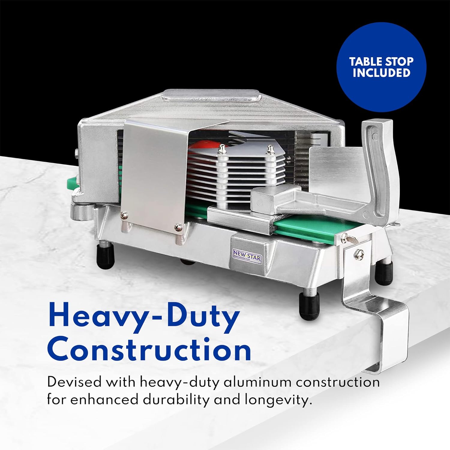 Affettatrice per pomodori Garvee da 5 mm – Acciaio inossidabile, per cucina, perfetta per risultati di taglio uniformi