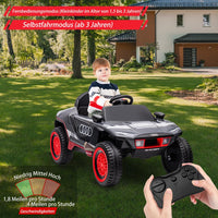 Garvee Kids Electric Car Extra Large Veicolo da Corsa Grigio per Piste da Corsa dai 3 Anni