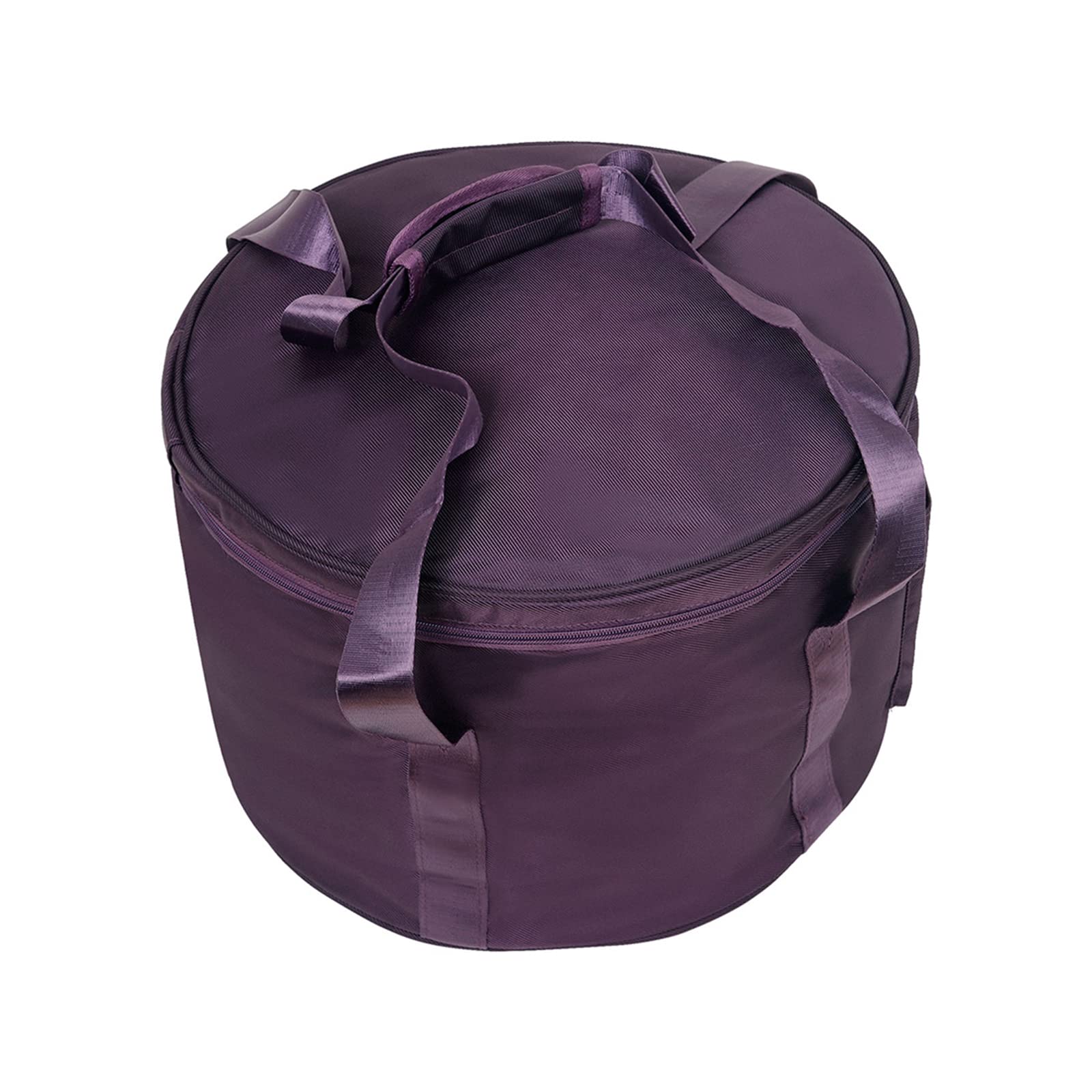 Borsa portaoggetti Garvee per campane tibetane di cristallo da 10 pollici, custodia per il trasporto spessa con fodera, nera, portatile e sicura