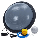 Garvee Palla Mezza Equilibrio 58 cm per Allenamento Core, Kit Fitness Completo, Casa e Palestra, PVC e ABS, Base Antiscivolo, Bande Regolabili