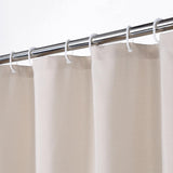 Garvee Duschvorhang Leinenoptik 240GSM Schwer Stoff Wasserdicht Elfenbein 150x200cm Für Badezimmer - avorio