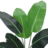 Palma artificiale Garvee, uccello del paradiso, 4 piedi, foglie regolabili, materiale in seta resistente, ufficio e soggiorno, verde