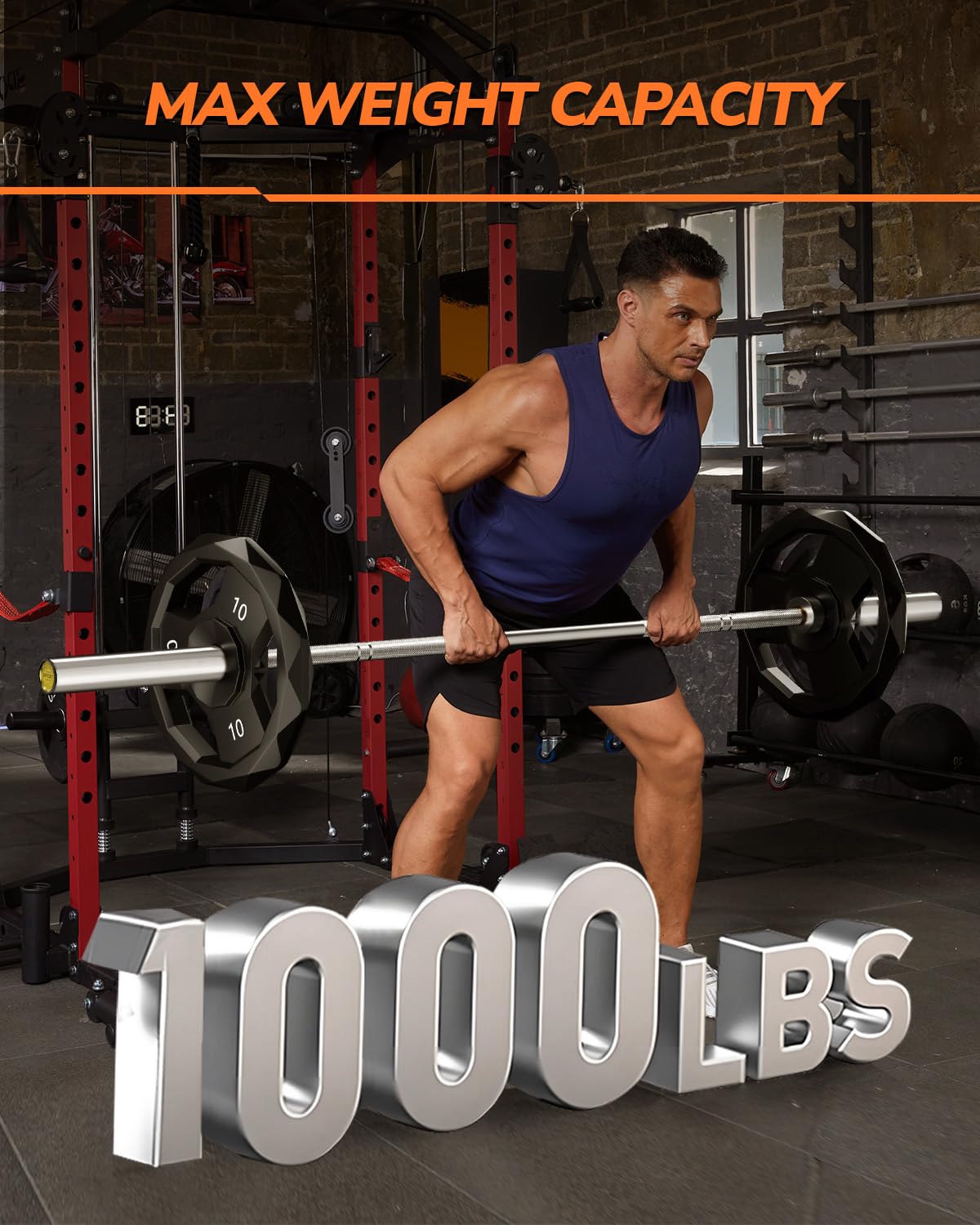 Bilanciere Olimpico Garvee 7 Piedi per Festa del Papà | 1000 Libbre, Impugnatura Precisione, Acciaio Giapponese Cromato, Palestra Domestica 2"