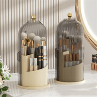 Garvee Porta Trucchi Organizzatore, Ruotabile a 360°, Grande Capacità di Stoccaggio Cosmetici per Toeletta, Ufficio, Bagno, Nero