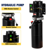 Gruppo idraulico Garvee 105 Quart – motore da 3 kW, per carrelli elevatori, piattaforme elevatrici e rimorchi ribaltabili