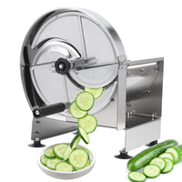 Affettatrice per verdure in acciaio inossidabile Garvee, regolabile, multifunzionale, 0,2 mm-10 mm, tagli precisi, affettatrice da cucina, antiruggine, spiralizzatore