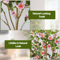 Alberi artificiali Garvee da 2 piedi, realistici, senza manutenzione, per uso interno ed esterno, verdi, versatili