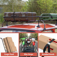 Cinghie di tensione per borse frigo Garvee, 2 pezzi, fibbia a pettine in acciaio inossidabile resistente da 1,5 m per bagagli di rimorchi di camion